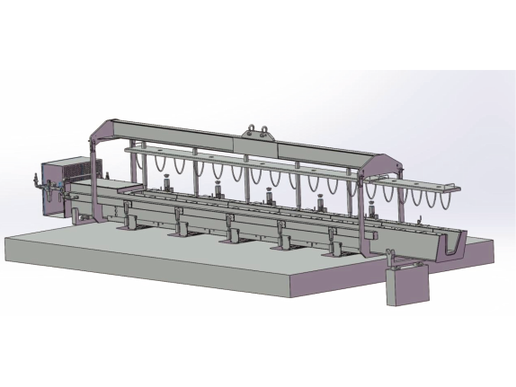 多工位电涡流液位控制系统
